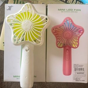 Mini Led Portable Fan